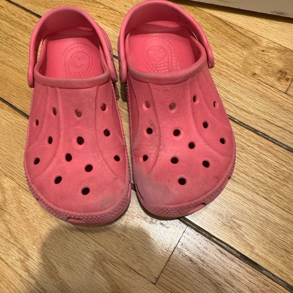 CROCS Kids Bright Pink Sandals